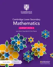 Cambridge Lower Secondary Mathematics Learner's Book 8 with Digital Access