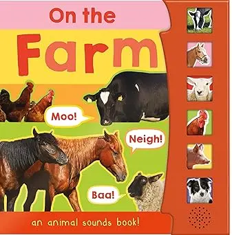 6 Buttons sound book - On the Farm