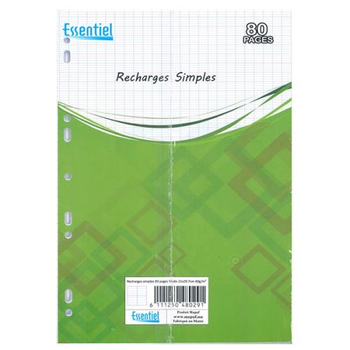 Copies doubles 80P A4 Séyes - Essentiel