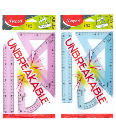 Kit de traçage 4pcs incassable- Maped