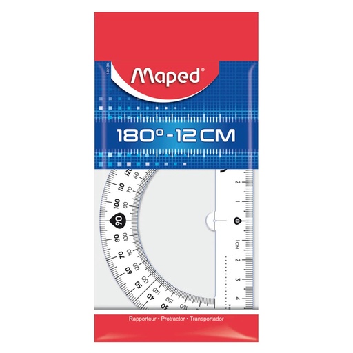 Rapporteur 12 cm / 180° - Maped