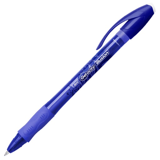 Stylo Gelocity illusion bleu bic