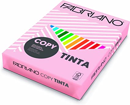 Ramette papier a4 rose fabriano