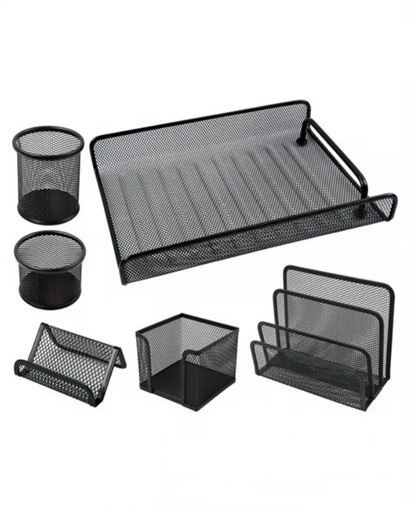 Ensemble de bureau 6 pièces metal