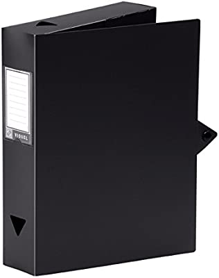 Boite Archive Noir 10Cm