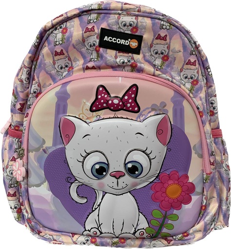 Sac a dos 12"2poches 3d bombe fille