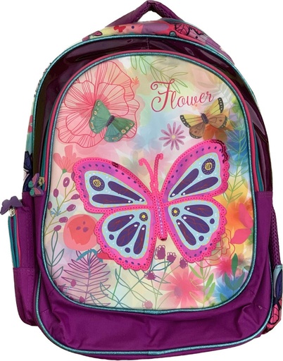 CARTABLE SCOLAIRE FLOWER