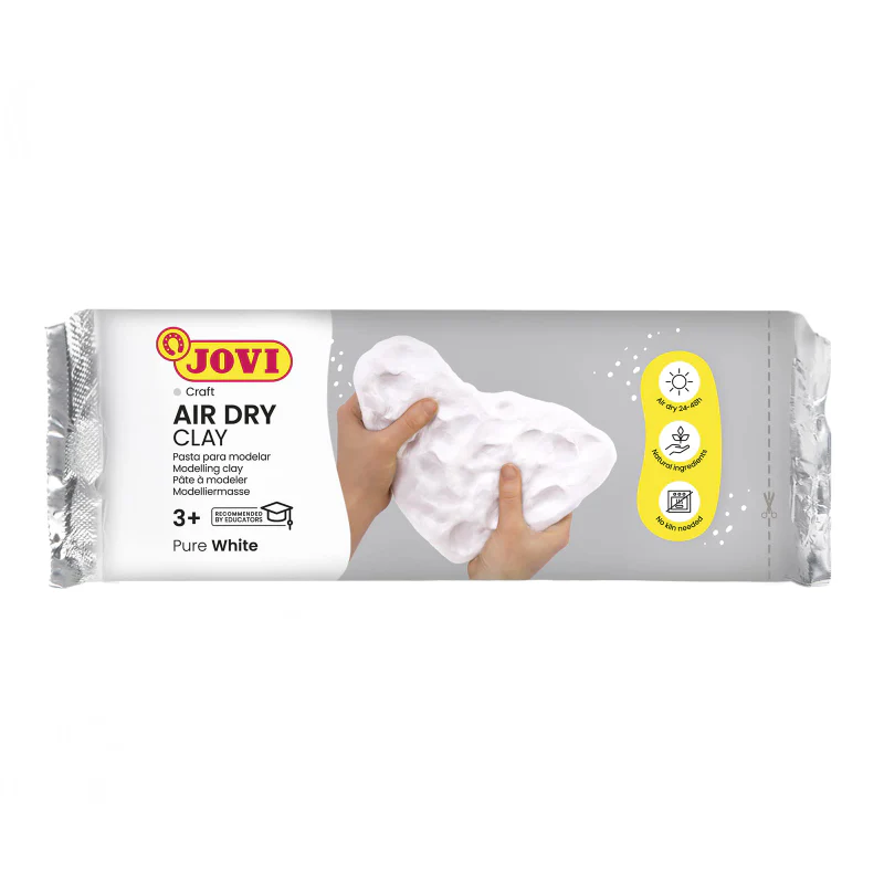 Pate a modeler blanc 500g auto-durcissante